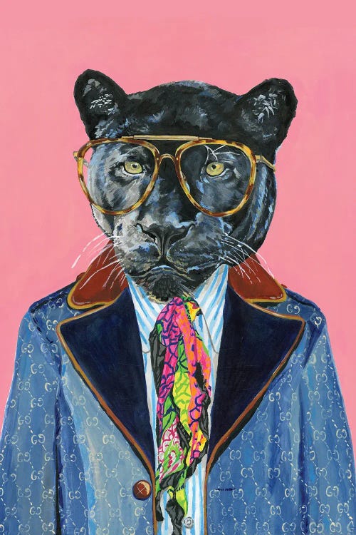 Gucci Panther by Heather Perry wall art