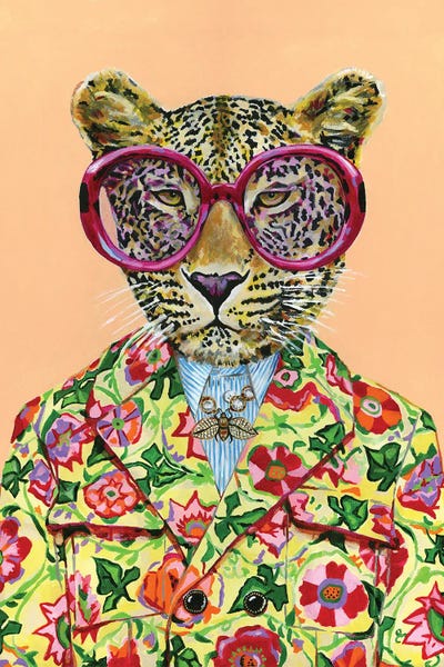 Big Prints & Large Wall Art - Canvas Prints: Gucci Leopard by Heather Perry