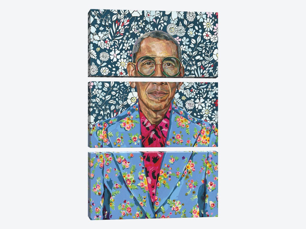 Barack by Heather Perry 3-piece Canvas Art