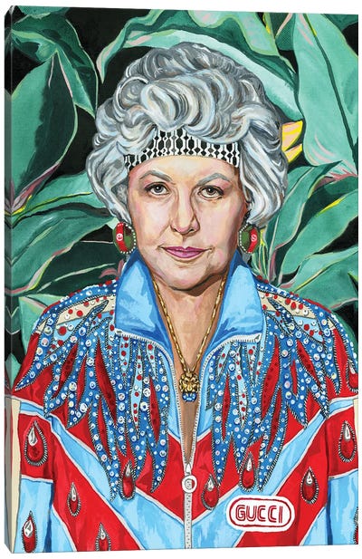 Dorothy Canvas Art Print - Female Portrait Art