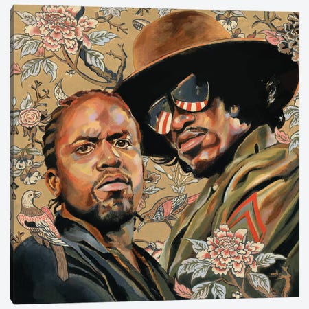 Outkast Canvas Print #HPE82} by Heather Perry Canvas Wall Art