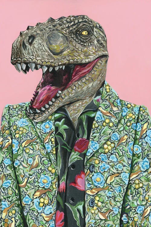 Gucci T-Rex by Heather Perry wall art