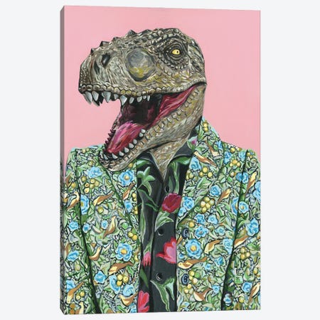 Gucci T-Rex Canvas Print #HPE85} by Heather Perry Canvas Art Print