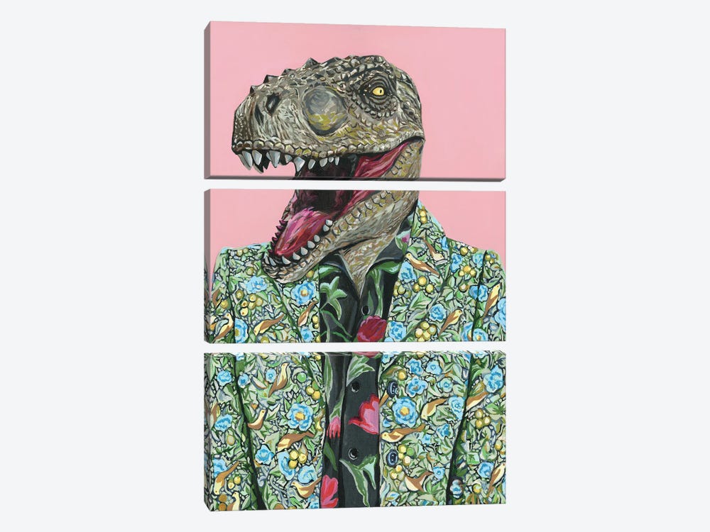 Gucci T-Rex by Heather Perry 3-piece Canvas Print