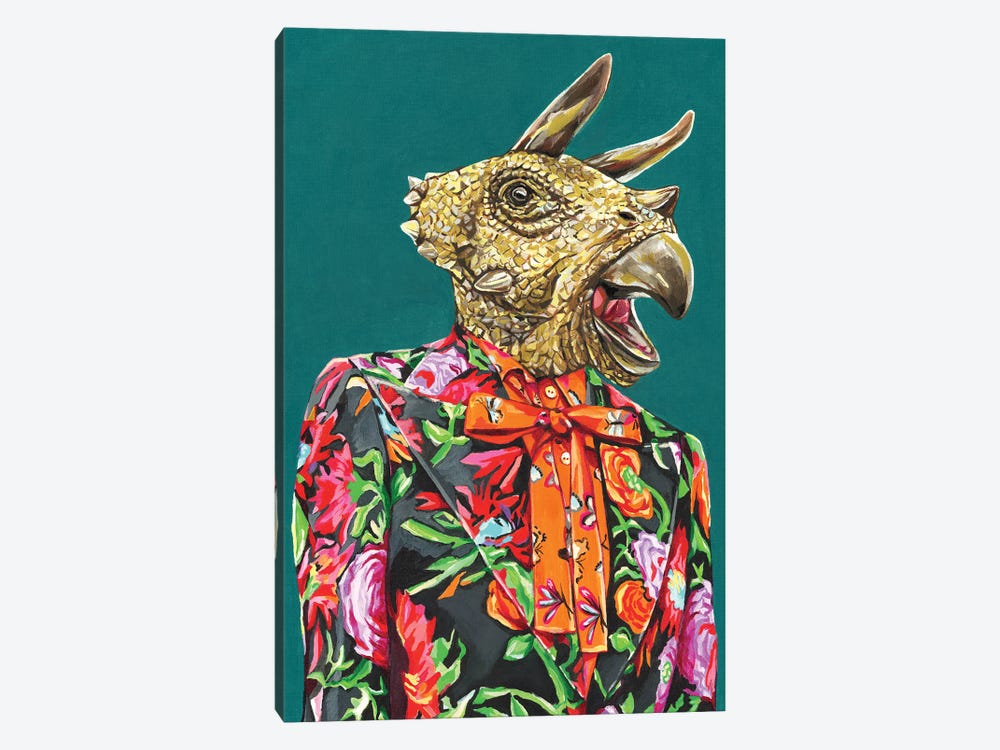 Gucci Triceratops by Heather Perry 1-piece Canvas Wall Art