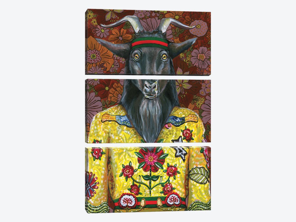 Gucci Baphomet by Heather Perry 3-piece Canvas Art Print