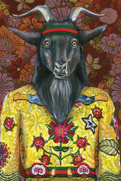 Animal Humor: Gucci Baphomet by Heather Perry