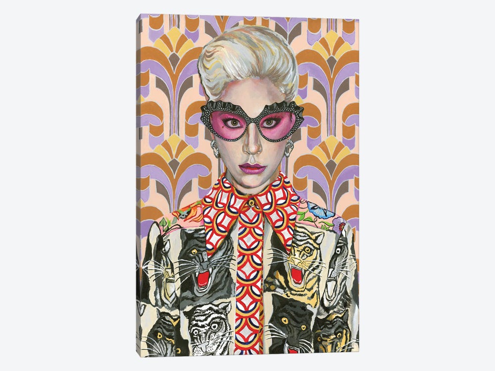 House Of Gaga by Heather Perry 1-piece Canvas Art Print