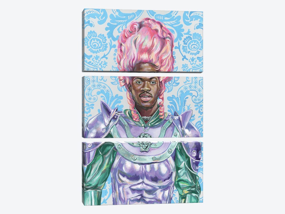 Lil Nas X by Heather Perry 3-piece Canvas Wall Art