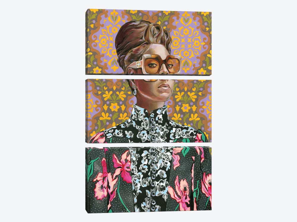 Queen Bey by Heather Perry 3-piece Canvas Print