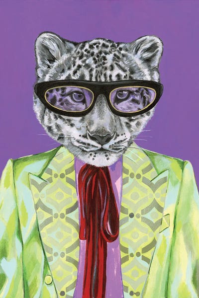 Wild Cats: Gucci Snow Leopard by Heather Perry