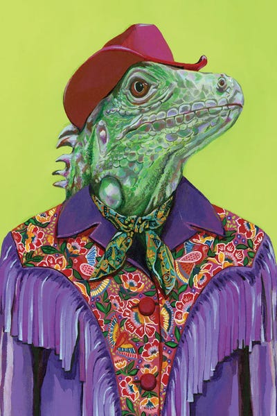 Reptiles & Amphibians: Gucci Lizard by Heather Perry