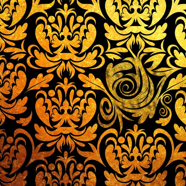 Decorative Elements: Modular Movement in Black & Gold by 5by5collective