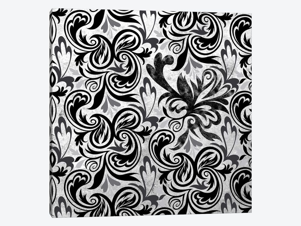 Secret View in Black & White by 5by5collective 1-piece Canvas Print