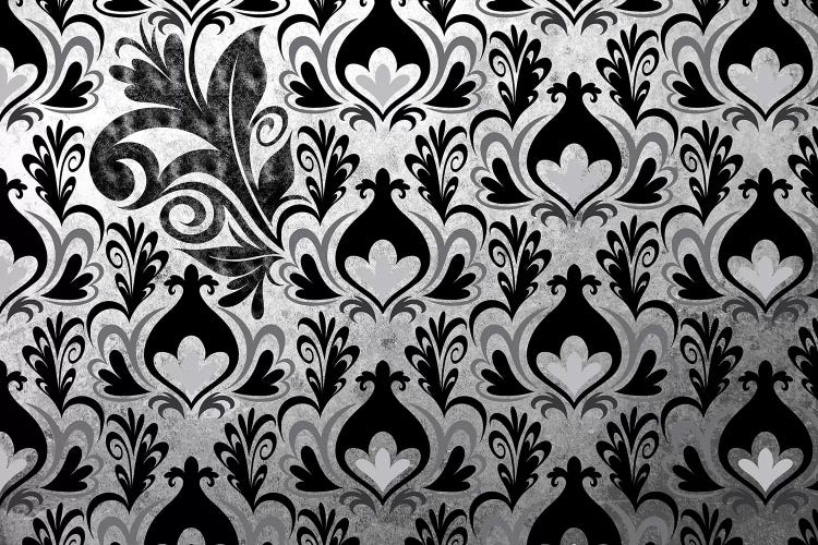 Incoherent Fragment in Black & White Extended by 5by5collective wall art