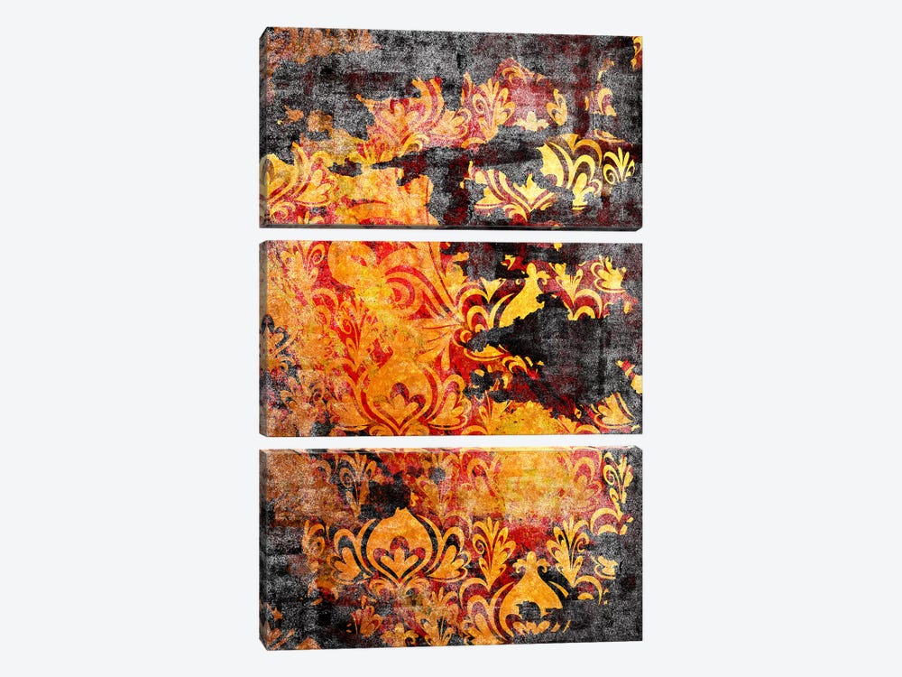 Incoherent Fragment Torn Extended by 5by5collective 3-piece Canvas Art