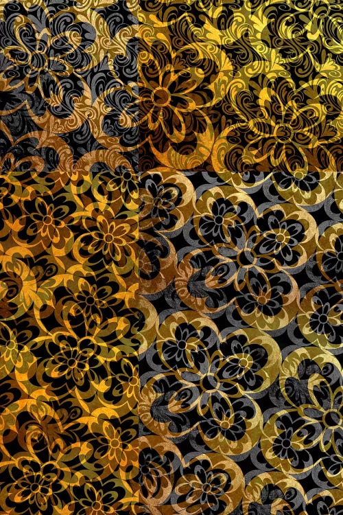 Evolving Movement in Gold Extended by 5by5collective wall art