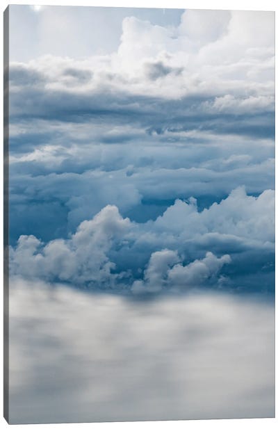 Cloud Swirl Canvas Art Print - Rothko Inspired Photography