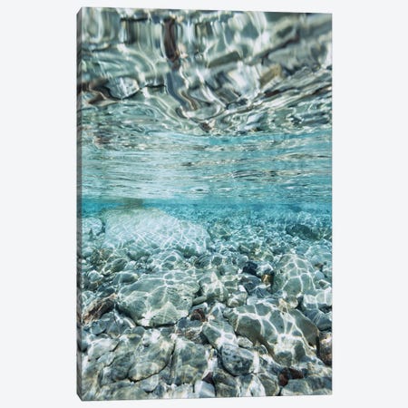 Clear Water Shallows Canvas Print #HPW20} by Hannah Prewitt Canvas Art