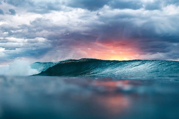 Ocean Sunrises & Sunsets: Sunrise Storm by Hannah Prewitt