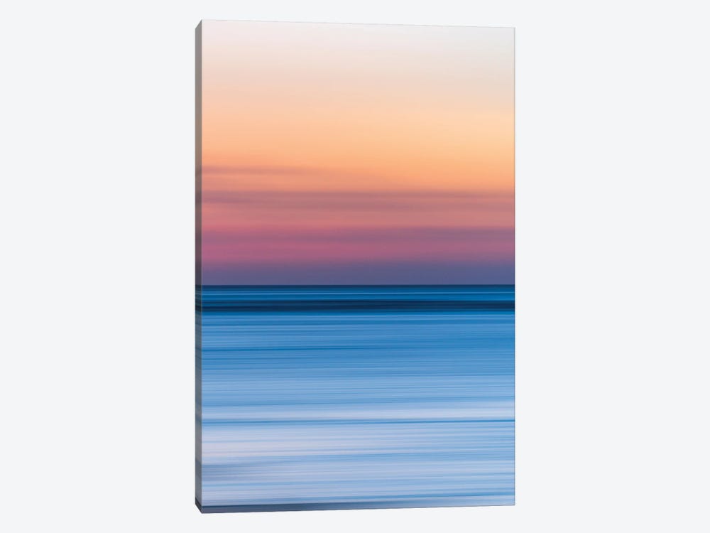 Sunset Stripes by Hannah Prewitt 1-piece Canvas Wall Art