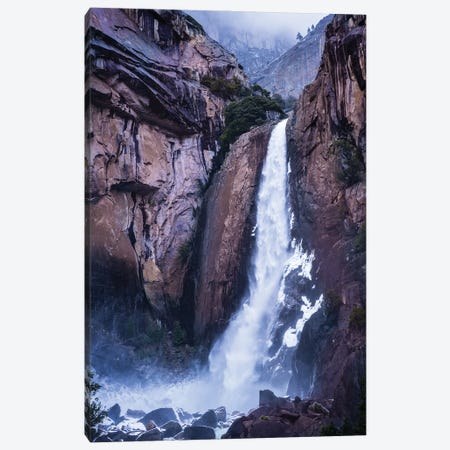 Lower Yosemite Falls Canvas Print #HRB18} by Heather Roberson Canvas Art Print