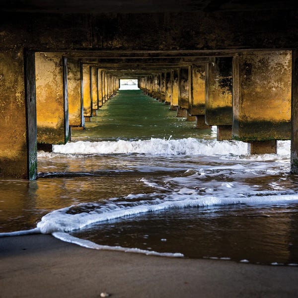 Heather Roberson: Under The Pier by Heather Roberson