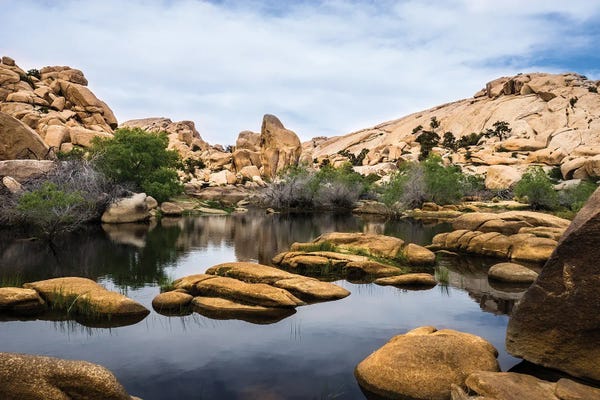 Heather Roberson: Barker Dam I by Heather Roberson