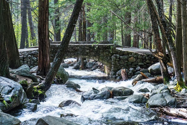 Heather Roberson: Stone Footbridge by Heather Roberson
