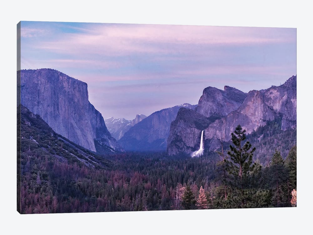 Sunset At Tunnel View by Heather Roberson 1-piece Canvas Print