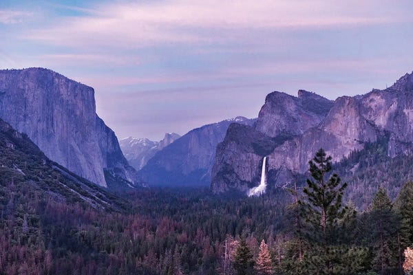 Heather Roberson: Sunset At Tunnel View by Heather Roberson