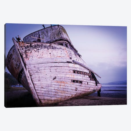 Shipwreck Canvas Print #HRB39} by Heather Roberson Canvas Print