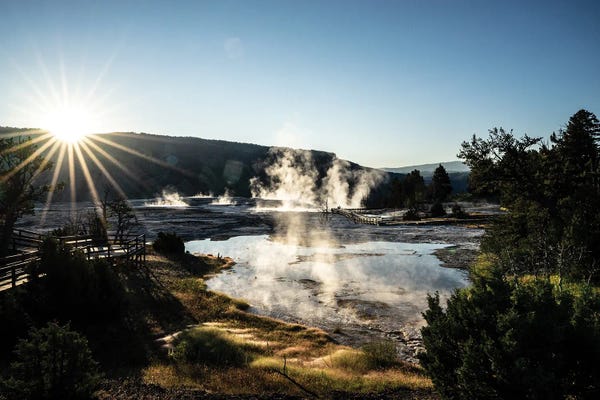 Heather Roberson: Mammoth Hot Springs by Heather Roberson