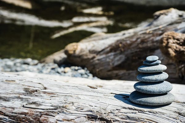 Heather Roberson: Stacked Stones by Heather Roberson