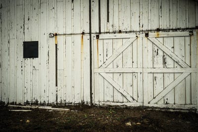 Barn Doors by Heather Roberson gallery poster