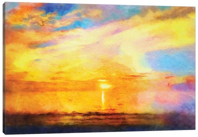 Sunset Melody Canvas Art Print - HRH EMERALD