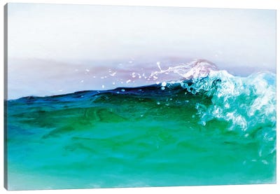 Aqua Canvas Art Print - HRH EMERALD