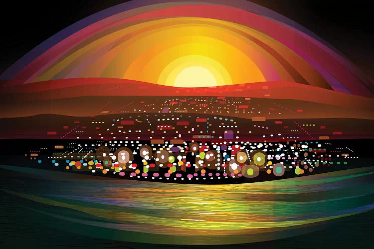 La Paz by Charles Harker wall art