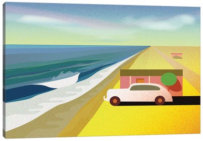 Mexican Honeymoon Canvas Art Print - Kids Transportation Art