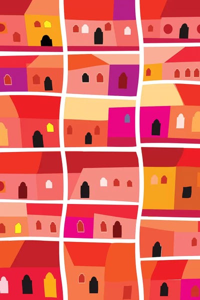 Abstract Landscapes: Warm Sands by Charles Harker