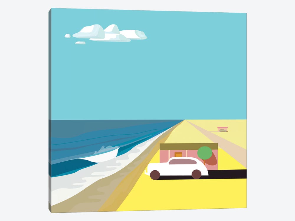 Mar de Cortez - Square by Charles Harker 1-piece Art Print