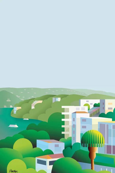 Acapulco Breeze by Charles Harker multi panel art