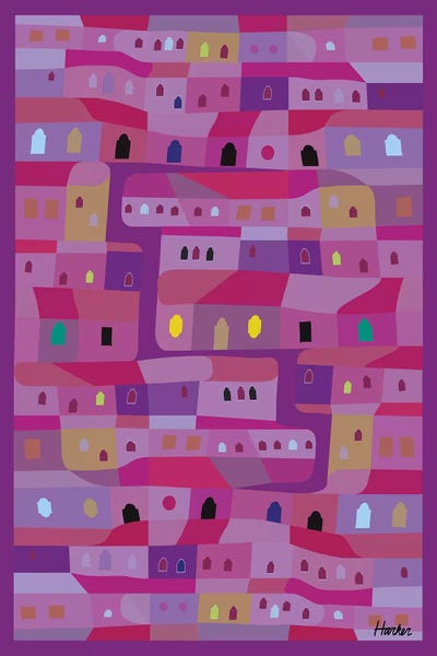 Colonia Incienso by Charles Harker multi panel art