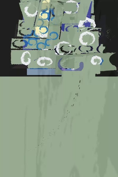 Rusty Green by Charles Harker multi panel art