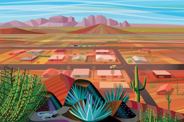 Desert: Maricopa County by Charles Harker