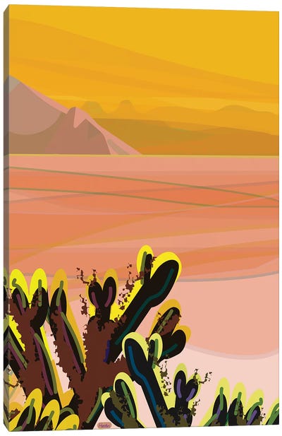 Cholla Canvas Art Print - Cactus Art