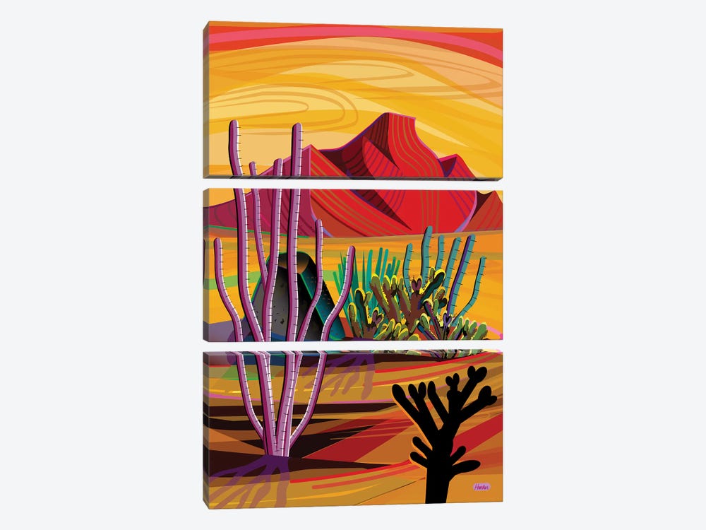 Love Mountain by Charles Harker 3-piece Canvas Artwork