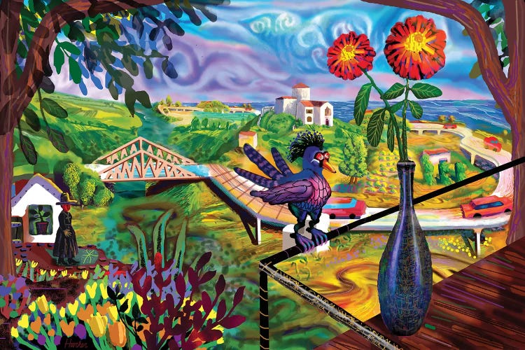Zipolite by Charles Harker wall art