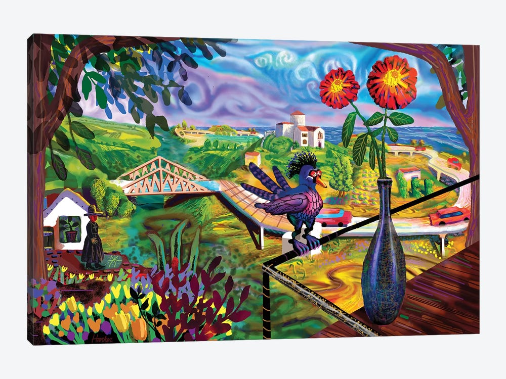 Zipolite by Charles Harker 1-piece Canvas Print
