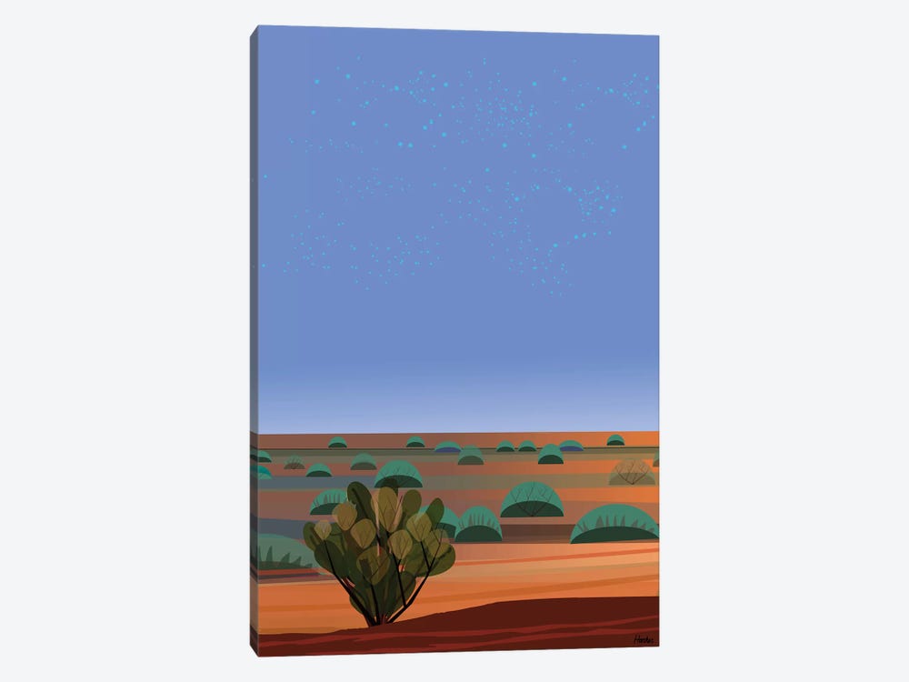 Desert Twilight by Charles Harker 1-piece Canvas Art
